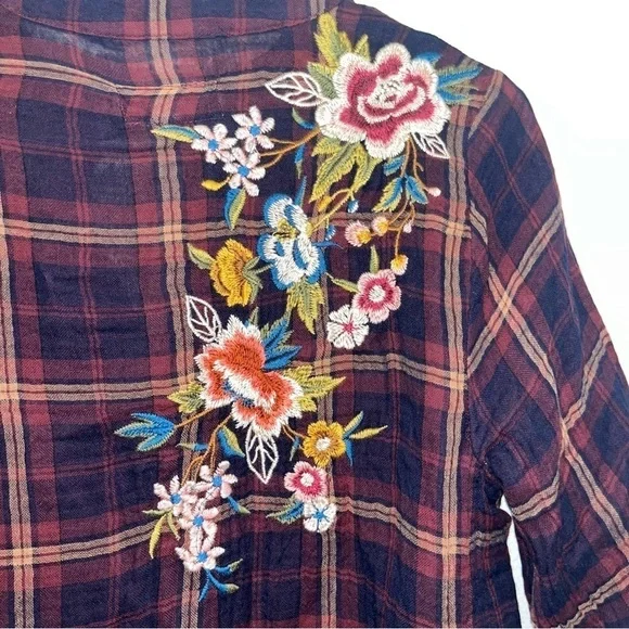 Johnny Was Esmeralda Trapeze Tunic Color: WIPLA Size Small - Picture 5 of 5